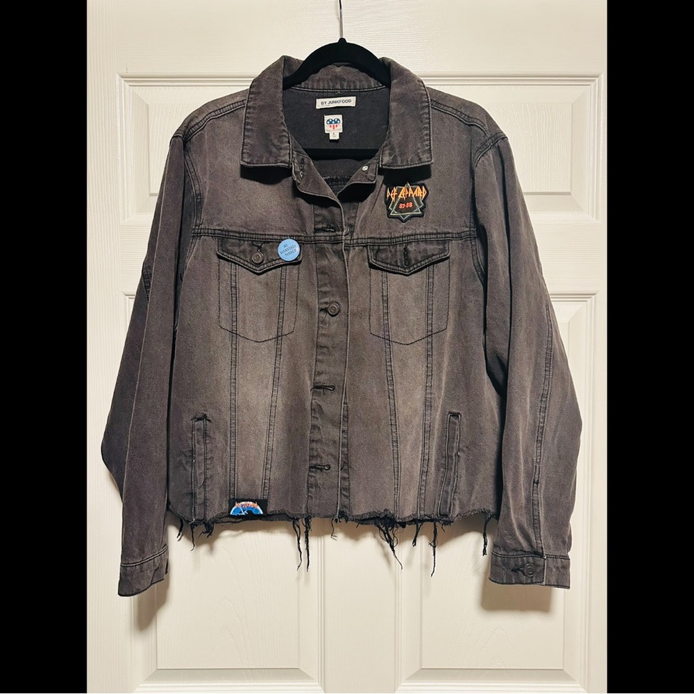 Funk food Gray Denim Jacket